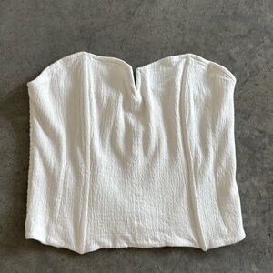 Anthro Strapless Top - size S